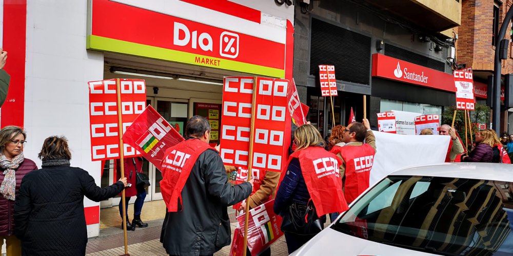 Concentraciones en Supermercados DIA La Rioja