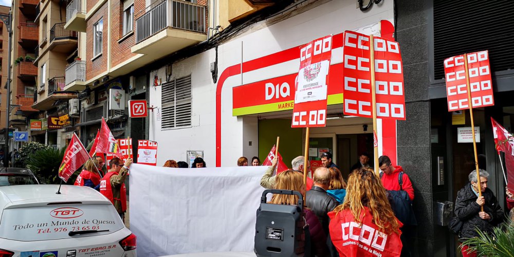 Concentraciones en Supermercados DIA La Rioja