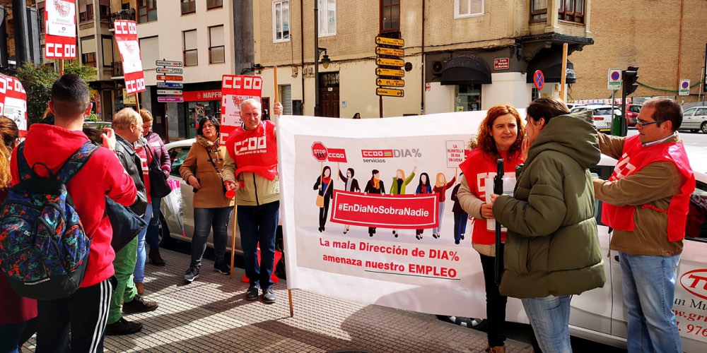 Concentraciones en Supermercados DIA La Rioja