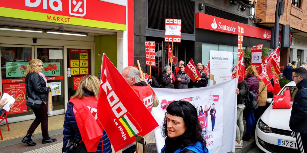 Concentraciones en Supermercados DIA La Rioja