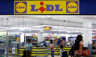 Interior tienda Lidl