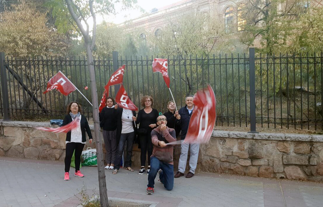 huelga Estado Mayor de Defensa