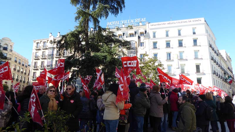 Concentración Convenio Colectividades