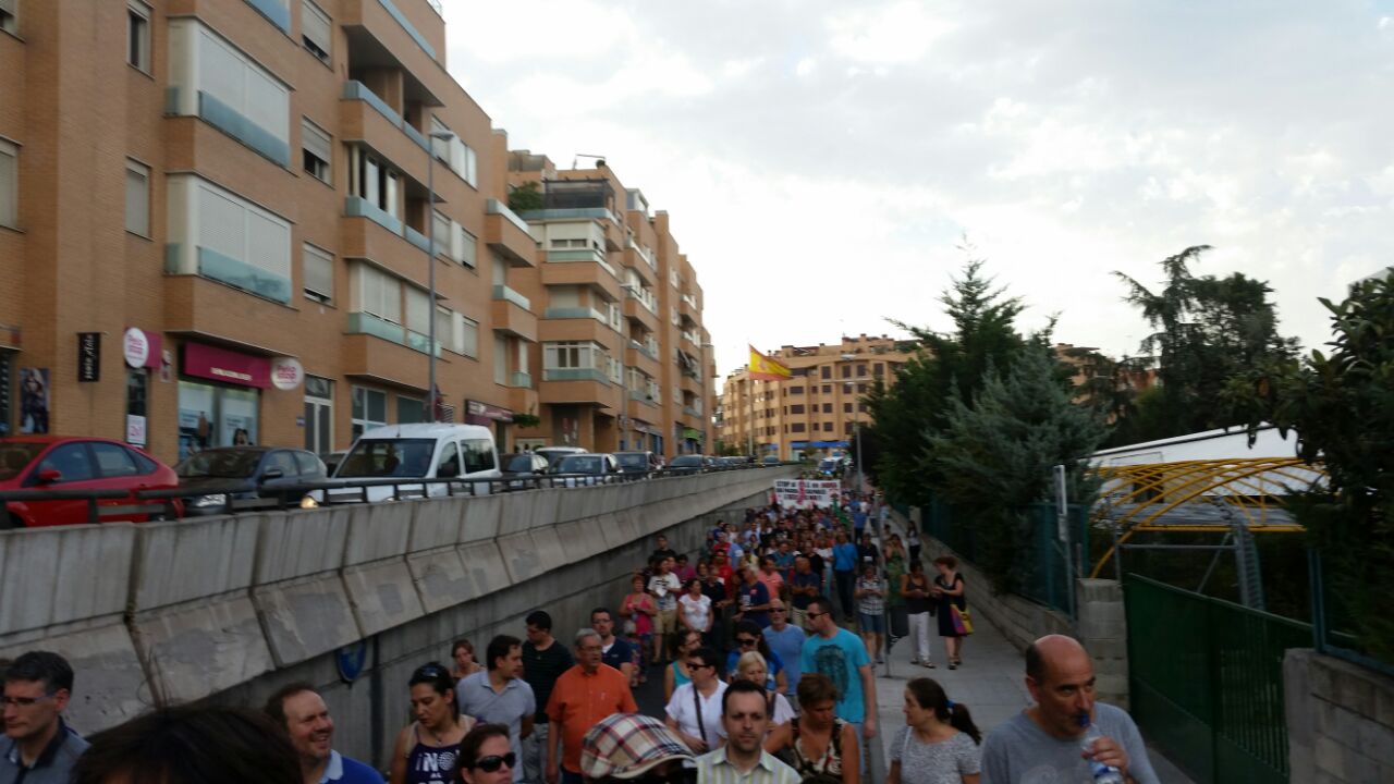 Imágenes de la concentración de ayer en INDRA BPO por Félix Moreno Palomero