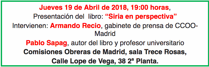 Libro Guerra Siria