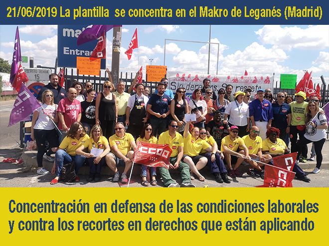 Concentración-Makro-Leganés 21/06/2019
