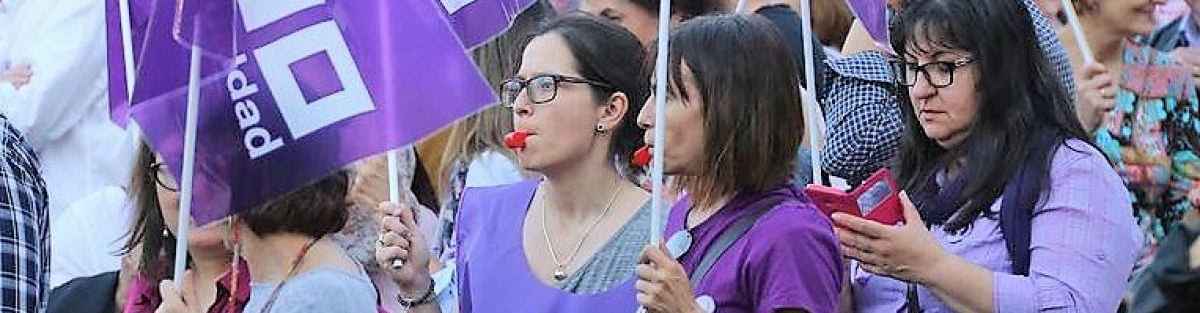 MANIFESTACIÓN MUJERES