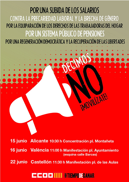 Movilizaciones 16J