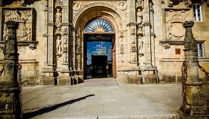 Imagen parador de Santiago Compostela. Paradores