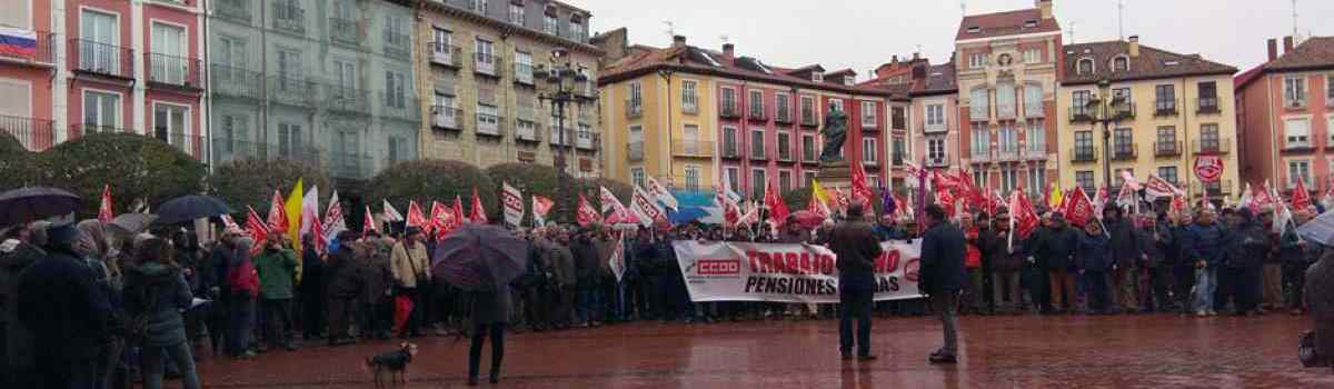 Manifestación por unas pensiones dignas