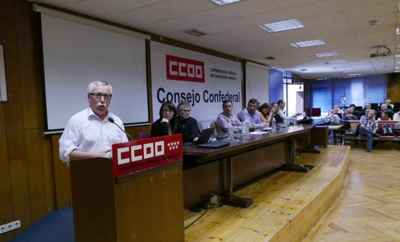 Relevo Toxo en CCOO