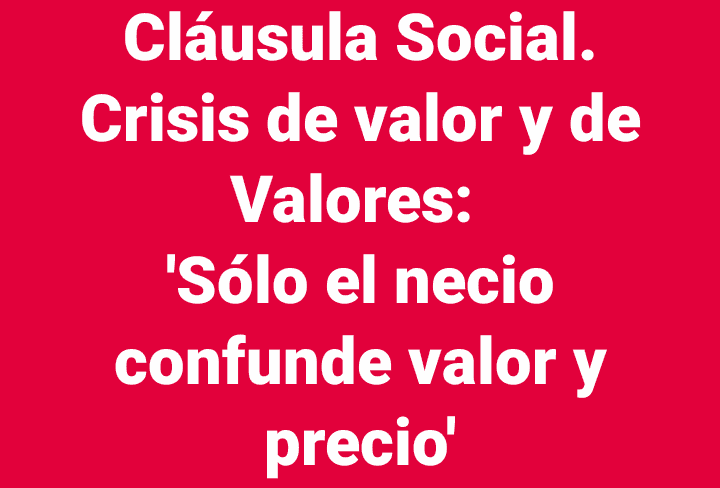 Valor y precio