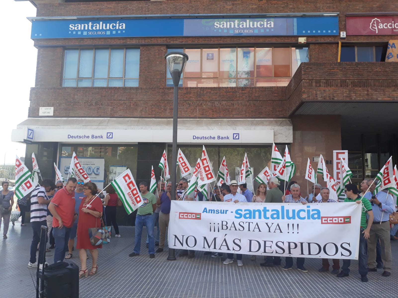 DEspidos en Sant Lucia Seguros