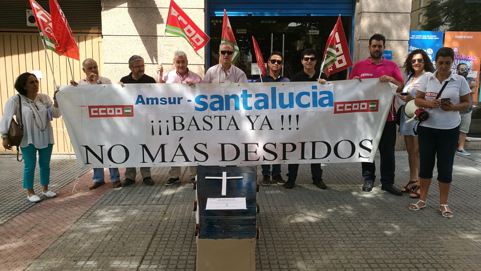 DEspidos en Sant Lucia Seguros