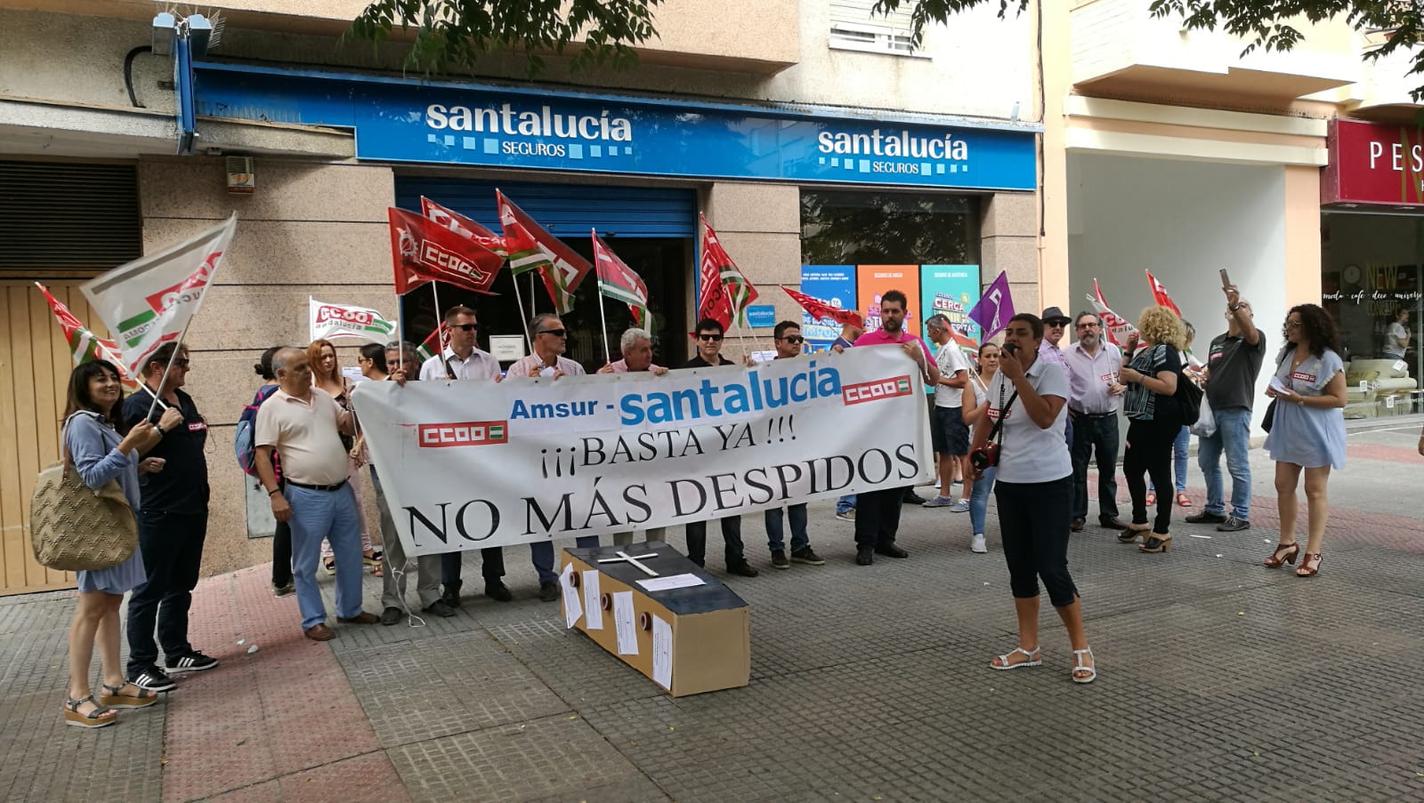 DEspidos en Sant Lucia Seguros