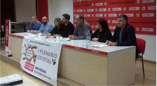 Ejecutiva CCOO en Quiron Prevencion