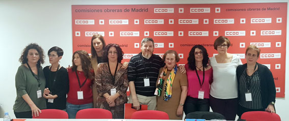 Constitución Sección Sindical Estatal CCOO Grupo Día