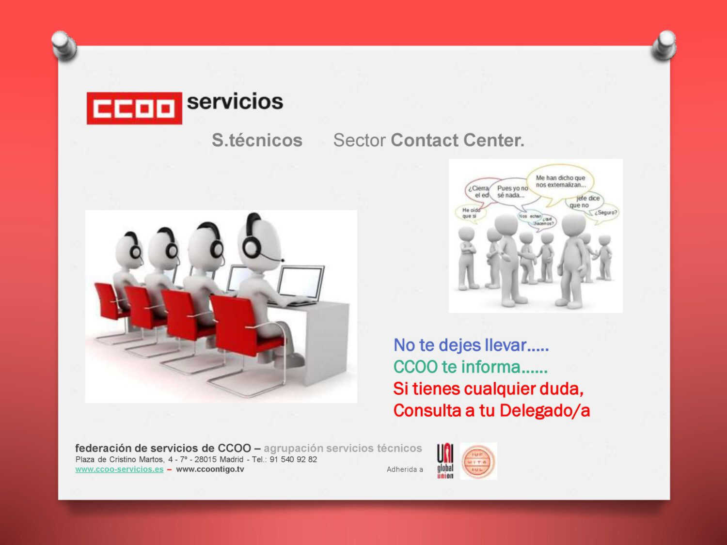 Excedencias contact center