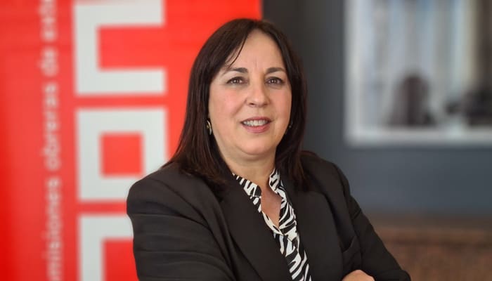 Tina tarriño Federación de Servicios de CCOO Extremadura