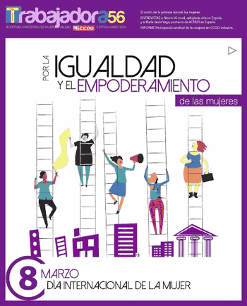 Revista trabajadora numero 56. Mujer CCOO