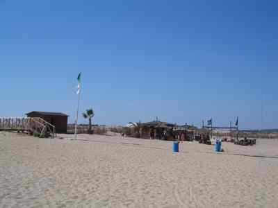 El turismo en España. Imagen chiringuito de playa