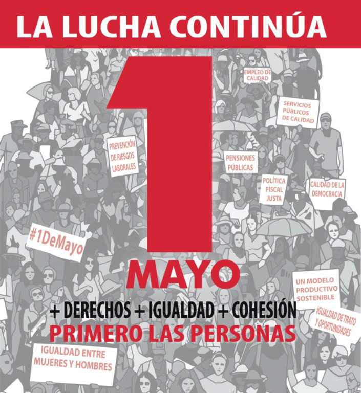 Cartel primero de mayo