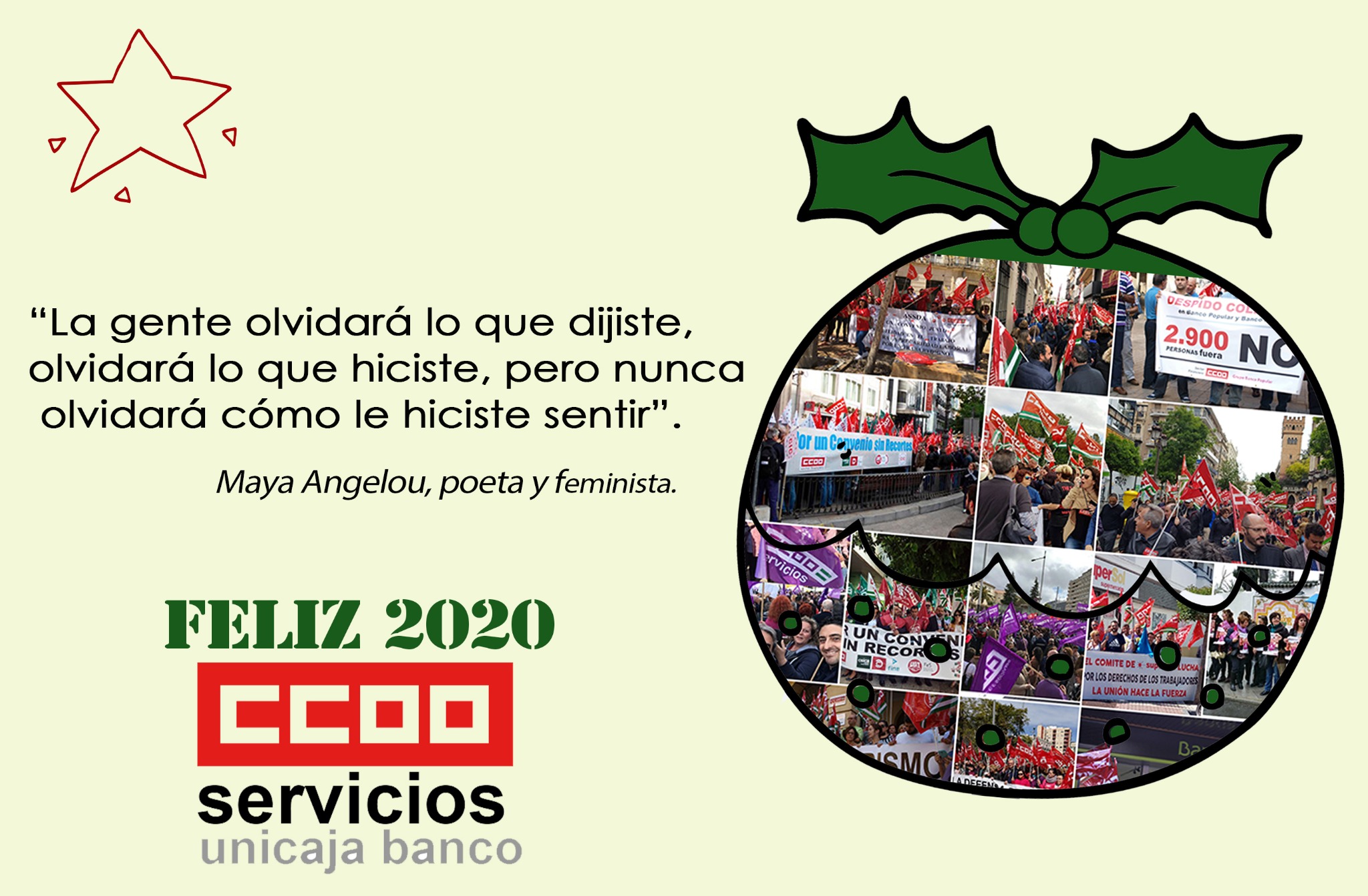 Felices Fiestas y Prospero Año 2.020