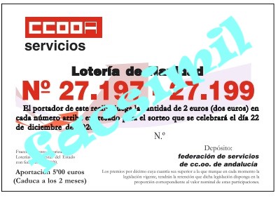 Sorteo de Navidad de la Lotería