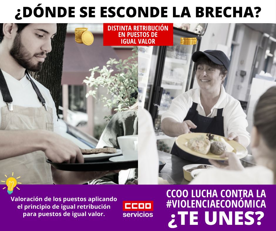 CCOO contra l violencia económica