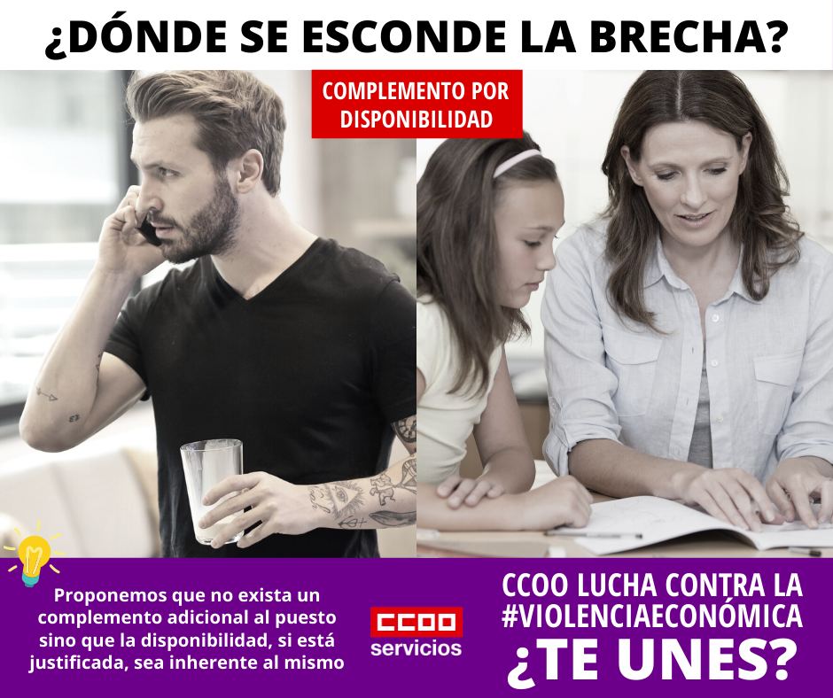 CCOO contra la violencia económica