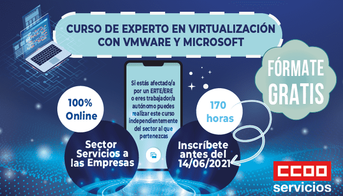 Curso Experto en virtualización con WM Ware y Microsoft.